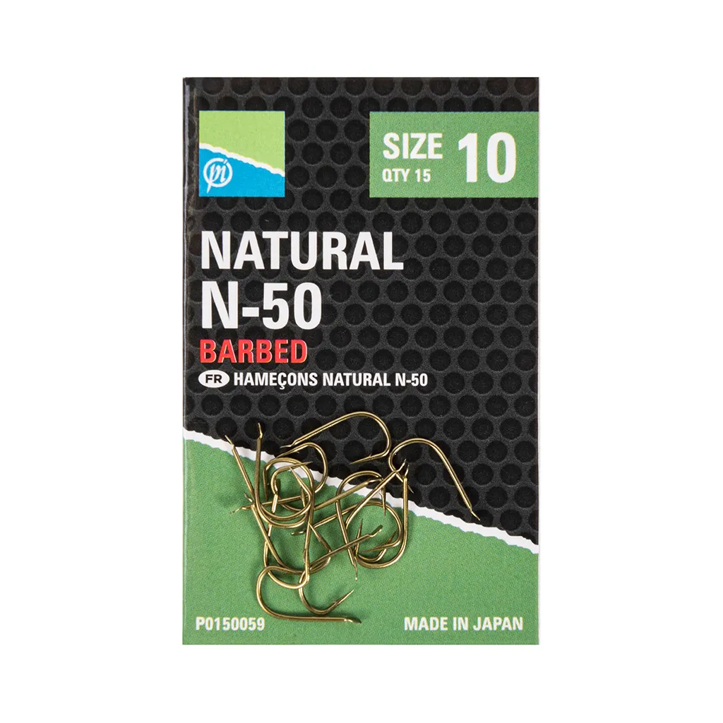 Preston Natural N-50 Haken #6