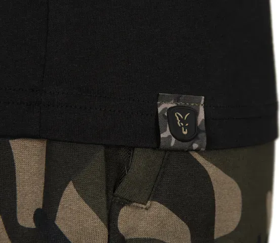 Fox Black Camo Logo T-Shirt S