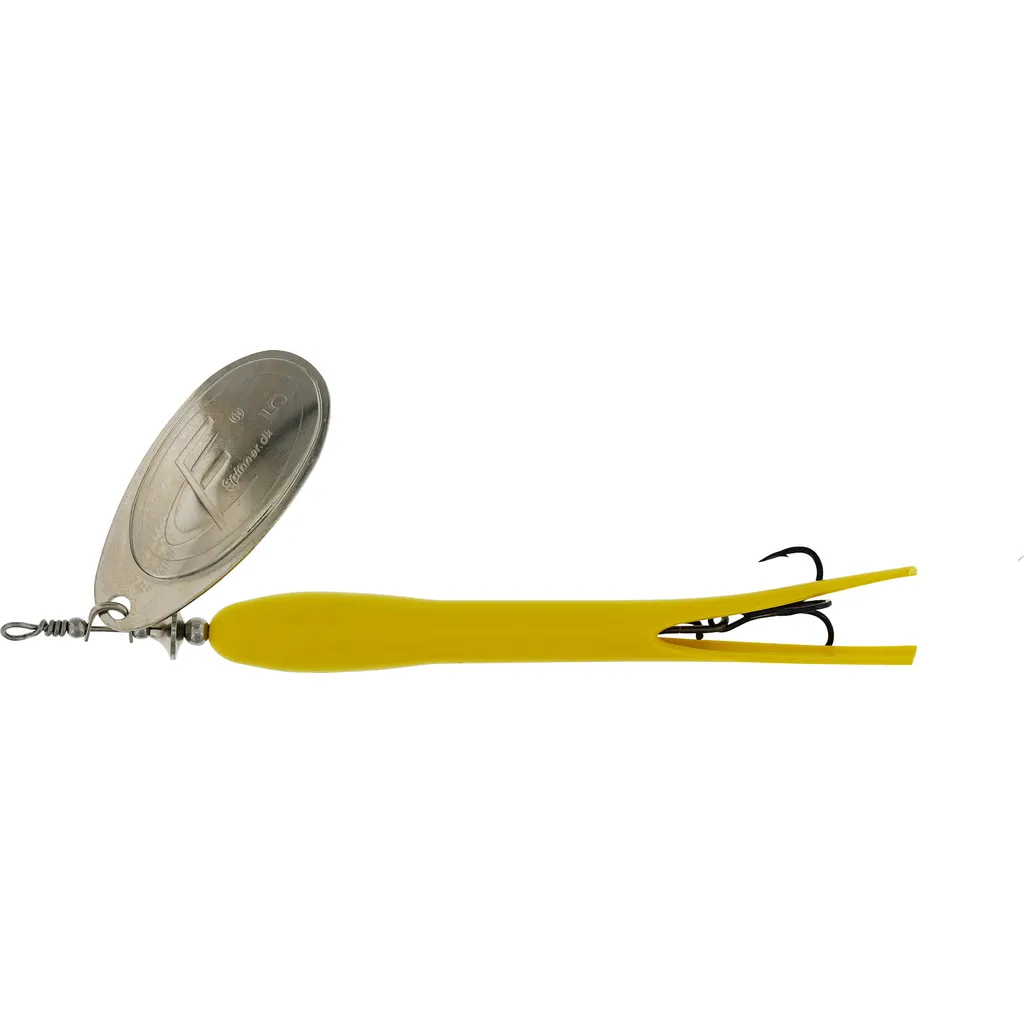 Westin FC UPSTREAM #5 Inline-Spinner 15g Flouro Yellow / Silver Blade