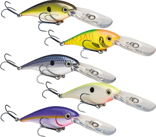 Strike King Lucky Shad Walleye Crankbait 7.5cm 14.2g Chrome Blue