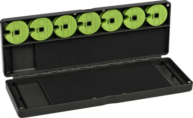 Fox Edges Tackle Box 7 Compartments EVA Foam Large Rig Storage Box