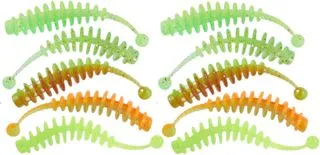 Balzer Trout Collector Pinball Mix Weiche Köder 10pc Rubber Jig