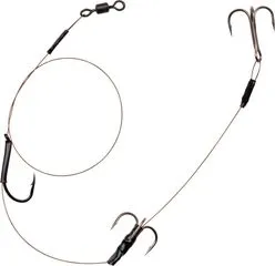 Spro HD Baitfish Rig #4 45cm 18kg 7x7 Steel