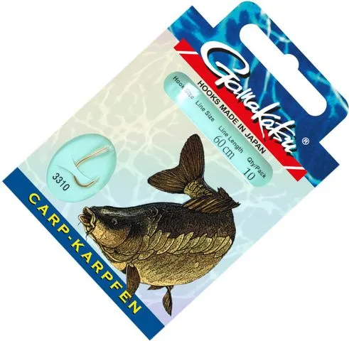 Gamakatsu Carp LS-3310 Ready-made Rig 6 60cm 10pcs Monofilament