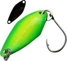 FTM Spoon Tremo 2.3g 2.9cm Yellow-Green/Black Single Hook