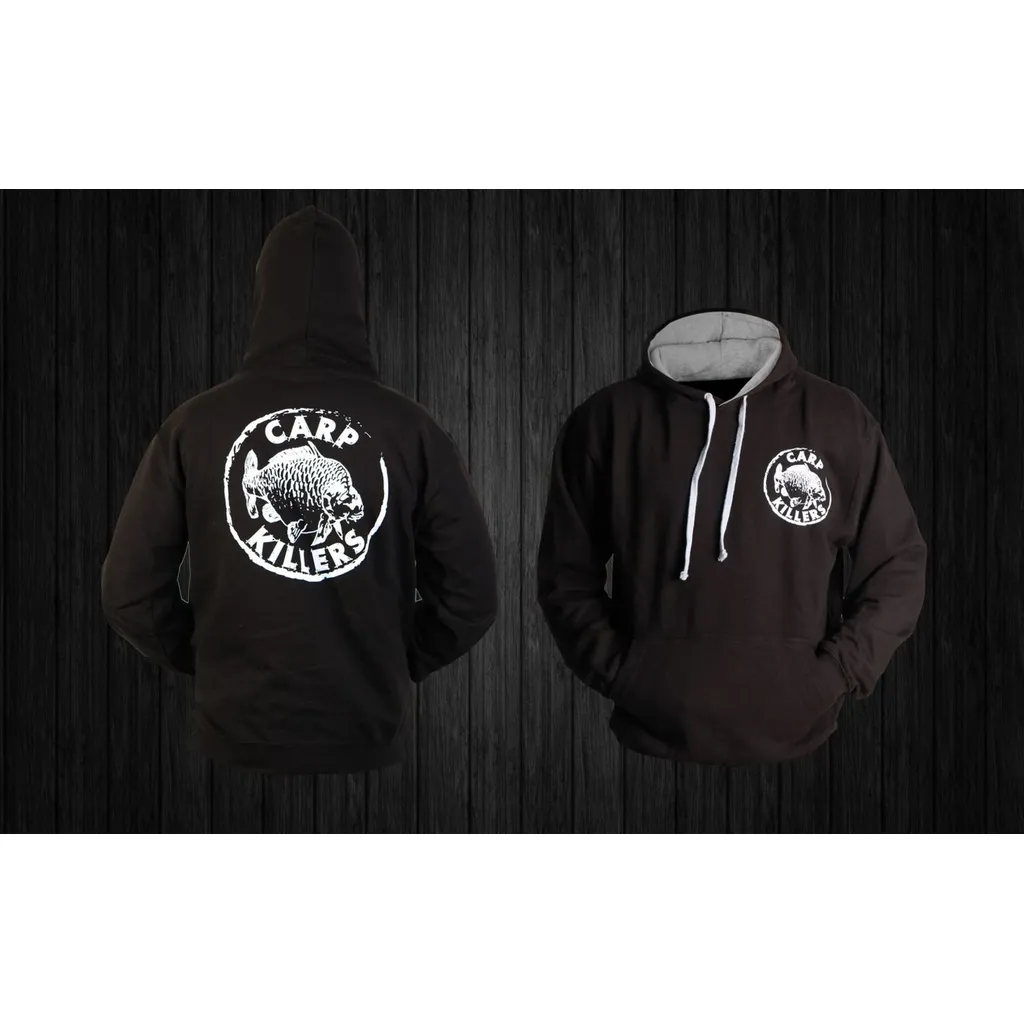 Carp Killers Kapuzenpullover Schwarz