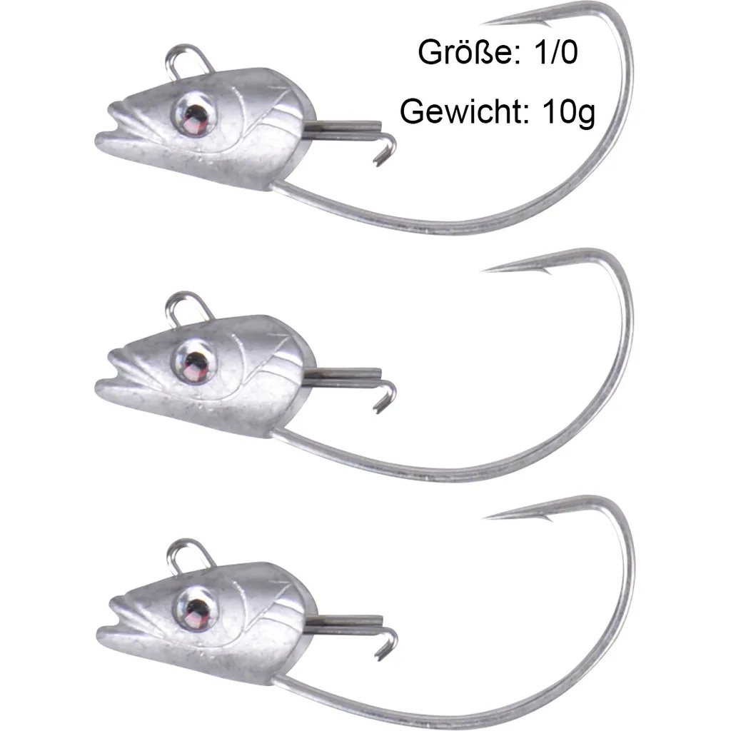 Savage Gear Sandeel Jig Head Weedless 10g #1/0