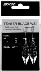 BKK Teaser Blade WS1 Spinnerbait Rigs & Blades #XL