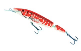 Salmo Pike Jointed Deep Runner Crankbait 13cm 21g 1.2–2m Albino Pike