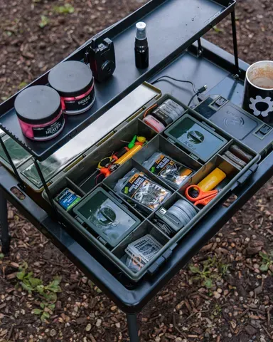 Fox 2 Tier Bivvy Table 1.8kg 38–57cm