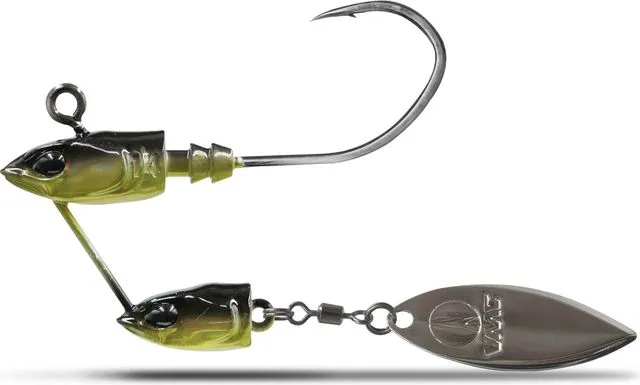 VMC 7156 Twin Jig Jig Head 7g 1/0 Green