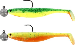 Westin ShadTeez Slim R 'N R Gummiköder 10cm 7g 4/0 Dark Water Mix 1