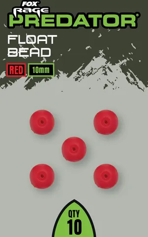 Fox Rage Predator Rig-Zubehör 10mm 10pcs Red