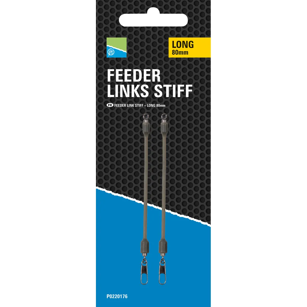 Preston Feeder Links Stiff Montagezubehör 80mm Long