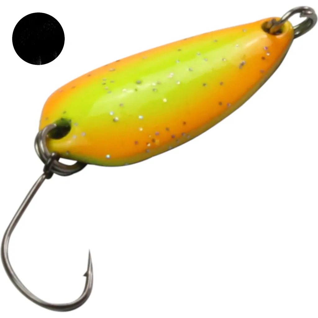 FTM Spoon Wasp Forellenblinker 2,9cm 2,5g Gelb Rot Schwarz