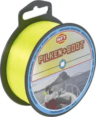 WFT Zielfisch Pilken & Boot Monofilament-Schnur 0.50mm 18kg 200m Gelb