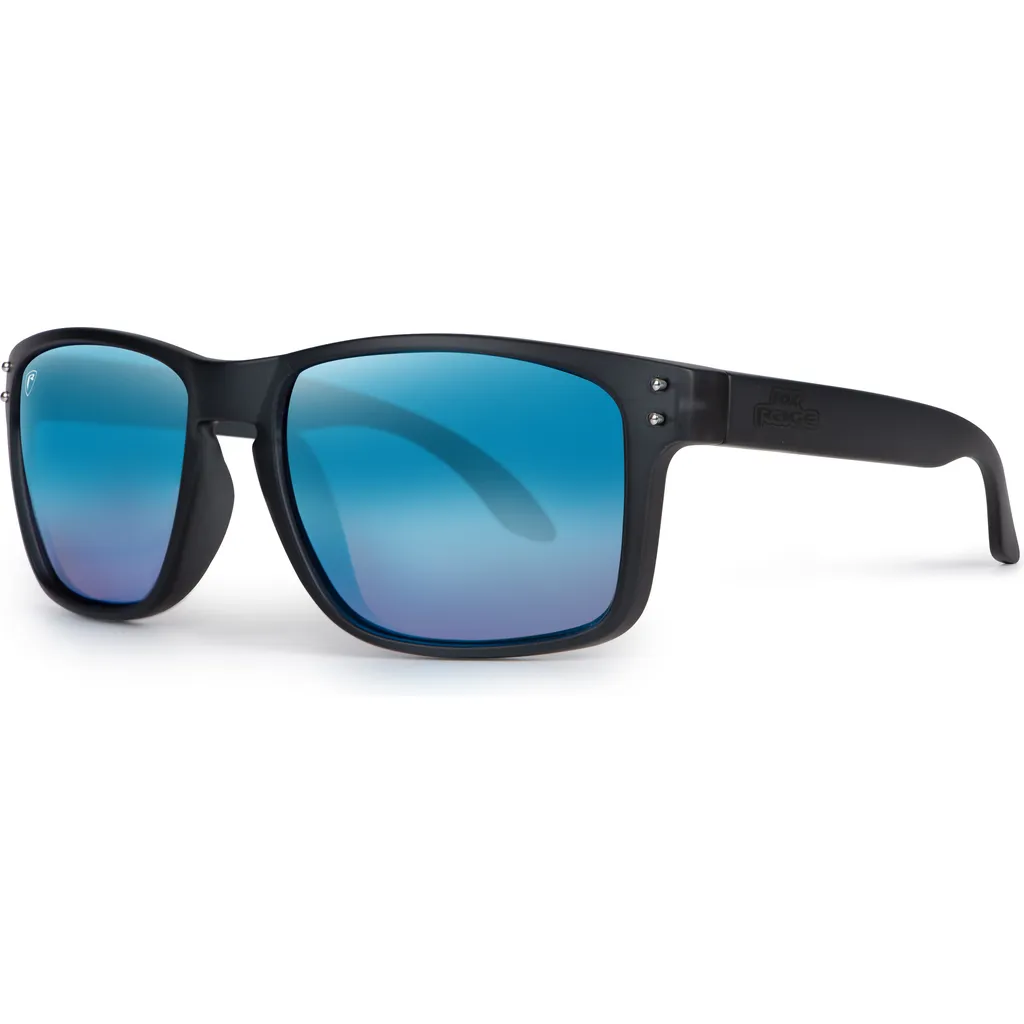 Fox Rage Transparent Black Brown Lens Mirror Blue Polarisationsbrille NSN014 Brown Blue Black
