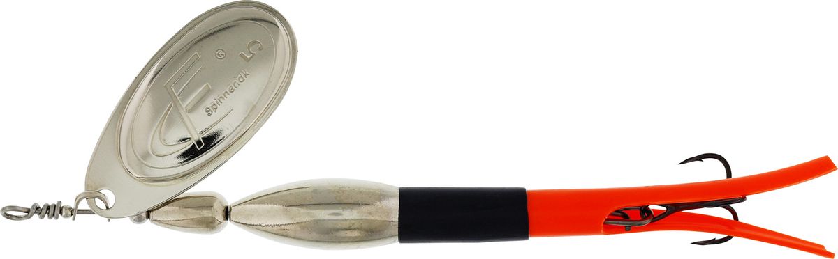 Westin FC Bullet Spinner 813 35g BLACK/FLOURO ORANGE/SILVER BLADE