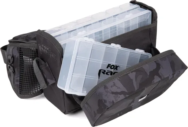 Fox Rage Camo Voyager Belt Carryall 28x15x19cm 2 Compartments