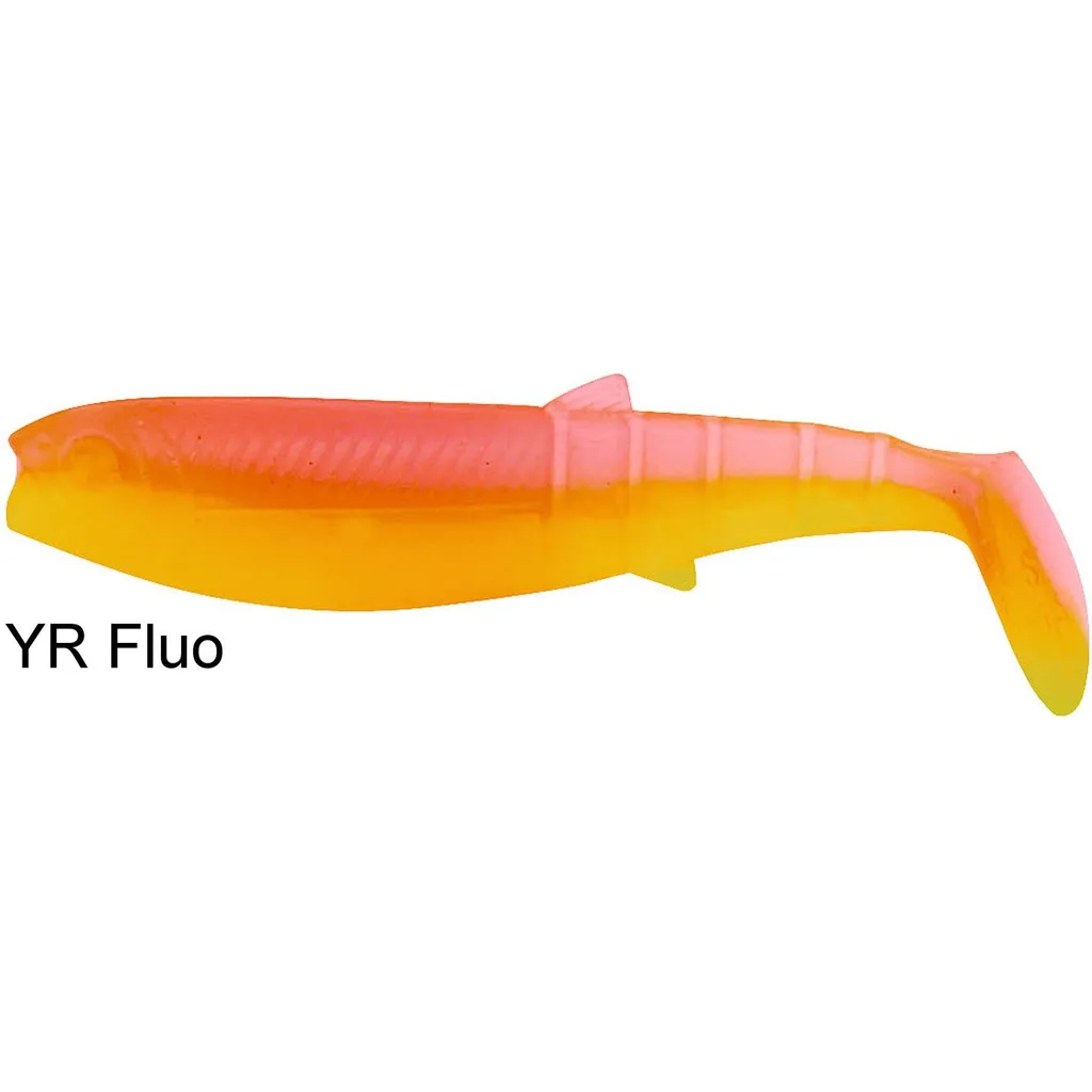 Savage Gear Cannibal Shads Gummifische 6.8cm 3g YR Fluo