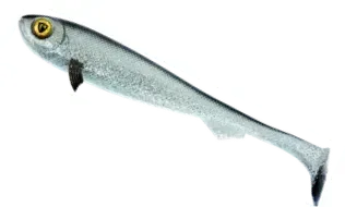 Fox Rage Super Slick Shad Softbait 28cm UV Bleak