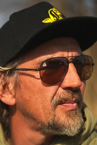 Black Cat Flyer Polarisationsbrille Brown Metal Pilot