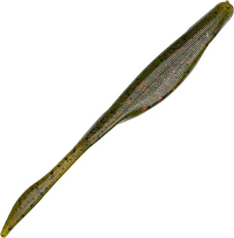 Strike King Caffeine Shad 12.5cm Watermelon Red & Black