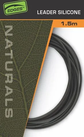 Fox Edges Naturals Leader Silicone 0.5mm 1.5m Dark Green