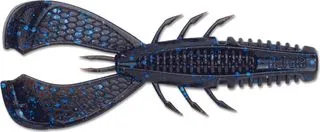Rapala CrushCity Cleanup Craw Softbait 7pc 8g 9cm Black Blue Flake