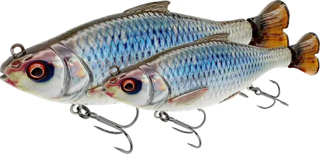 Savage Gear 3D Hard Pulsetail Roach 13.5cm 40g Koi Carp Slow Sinking