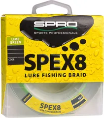 Spro Spex8 Braid Braided Line 0.12mm 8.2kg