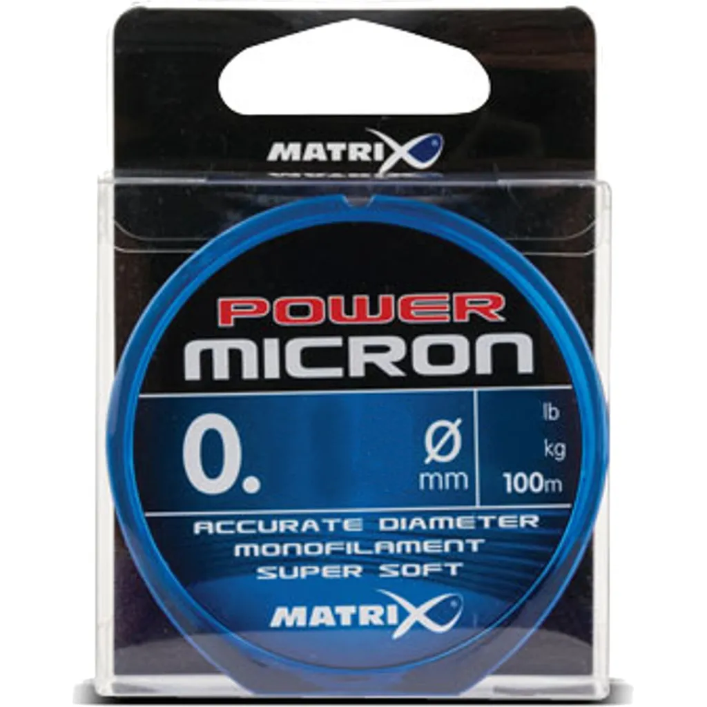 Fox Matrix Power Micron Monofile Schnur 0.090mm 0.74kg 100m