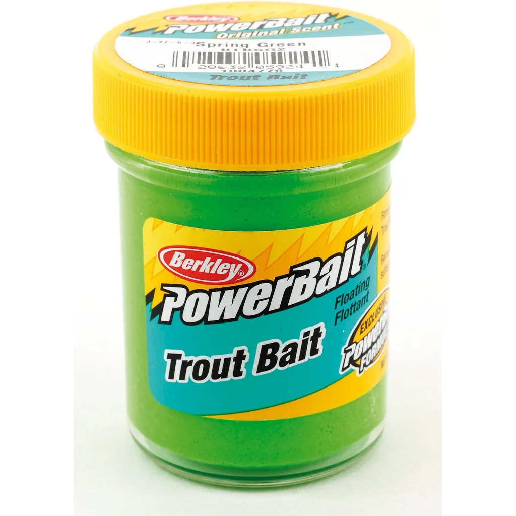 Berkley PowerBait Trout Bait 50g Frühlingsgrün