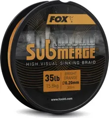 Fox Submerge Orange Sinking Braid 300m 0.2mm 15.8kg