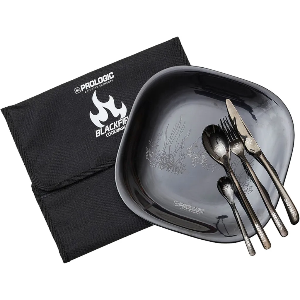 Prologic Blackfire Besteckset 25cm Teller