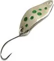 Troutwerk Spoon 1.5g 2.3cm Silver/Green Dots