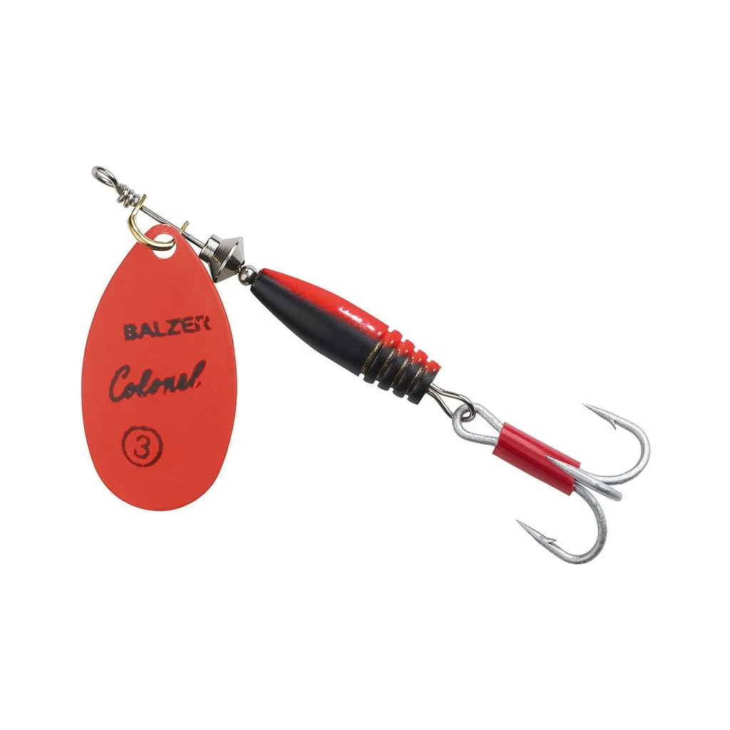 Balzer Colonel Classic Spinner 10g Fluo Rot