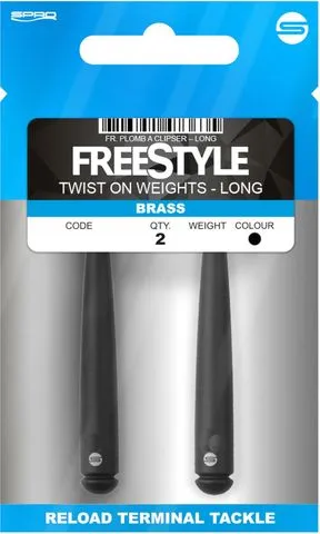 Spro Freestyle Twist On Weights 14g Elongated
