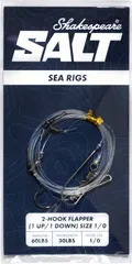 Shakespeare SALT Rig 2 Flapper 1 Up 1 Down
