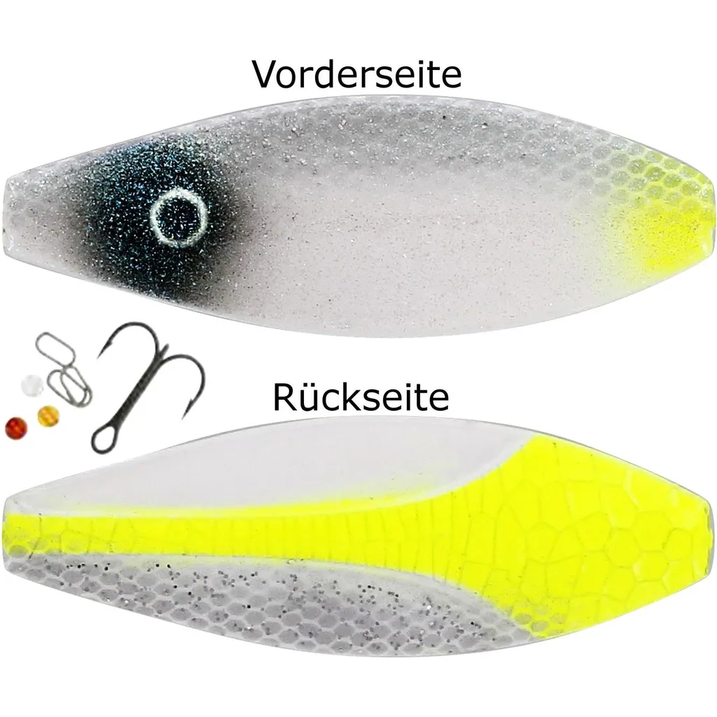 Westin D360 Inline Forellenblinker 3g 3,5cm Yellow Albino