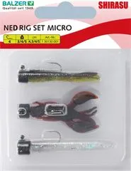 Balzer Micro Ned Rig Set 4.5cm 3–5g Jig Head Softbait