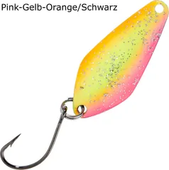 Balzer Spoon Searcher 2.1g Pink-Gelb-Orange/Schwarz