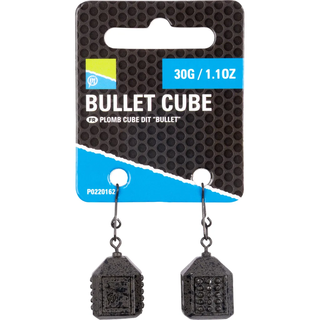 Preston Bullet Cube Gewichte & Bleie 30g