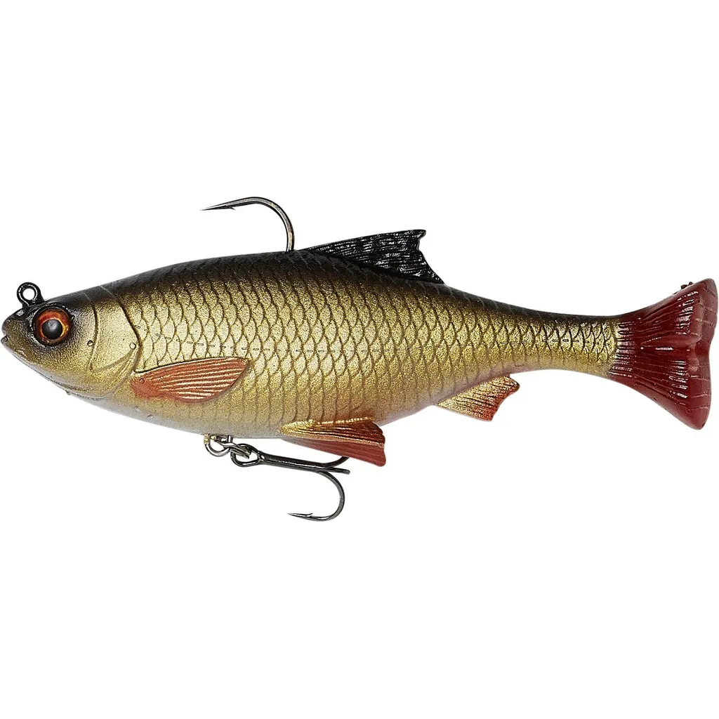 Savage Gear 3D Pulse Tail Roach Gummifische 13cm 38.5g Rudd