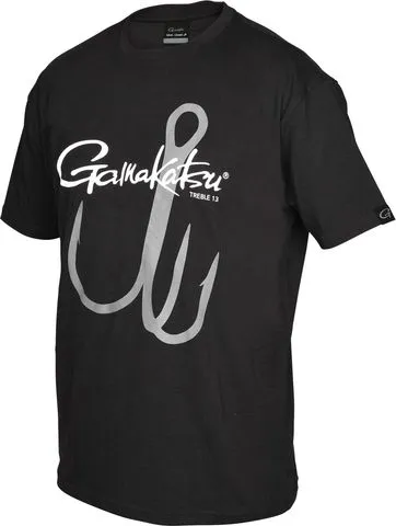 Gamakatsu T-Shirt Treble 13 Black
