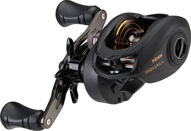 Penn Squall Low Profile Baitcasting Reel 6.2:1 400 Left