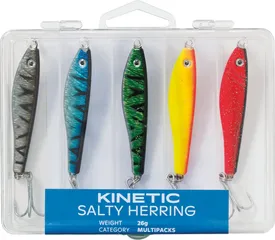 Kinetic Salty Herring Kunstköder Set 18g 5er