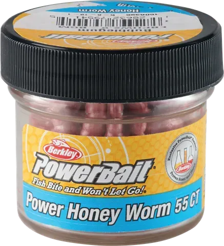 Berkley PowerBait Power Honey Worm 2.5cm 60g Bubblegum