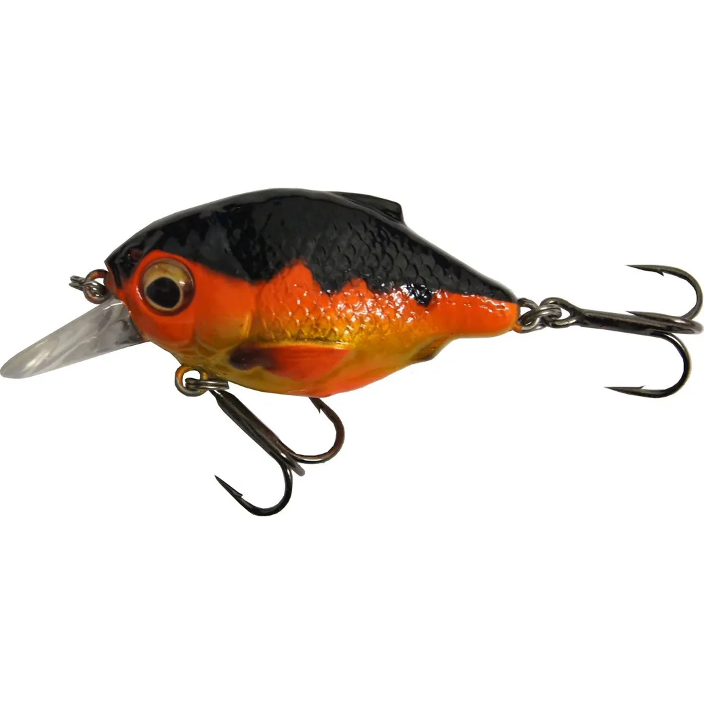 Savage Gear 3D Crucian Crank Wobbler Black Orange 3.4cm 3g