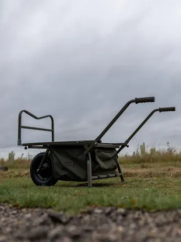 Fox Voyager Barrow 90–113cm 14.76kg Steel Pneumatic